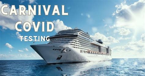 carnival drops testing|carnival cruise vaccine testing.